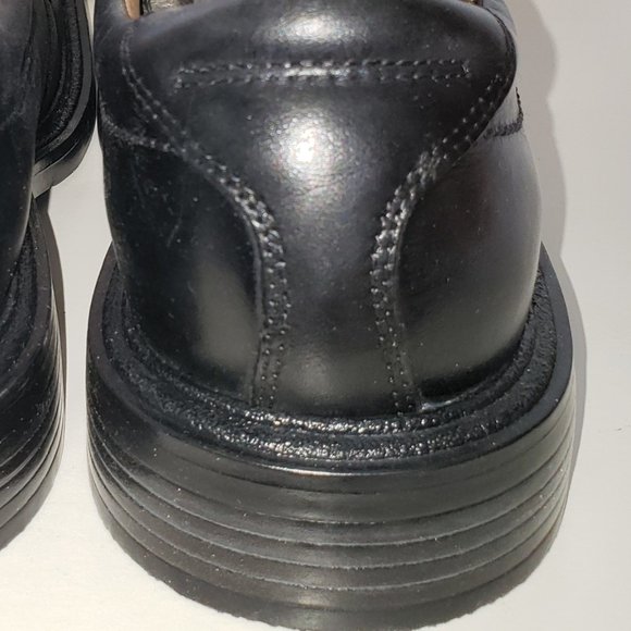 London Underground, Men's Black Leather Chunky Oxford Shoes Men's Size 8 M - Picture 6 of 14